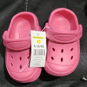Pink Kids Clogs
